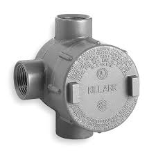 Hubbell Killark 3/4 IN AL OUTLET BODY T TYPE. HUBBELL.GECTT-2