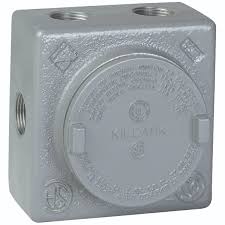 Killark Outlet Bodies / Internal hubs • Blank cover included (Cat. No. GRRBC) • Compact design and multiple hub configurations- 3/4". KILLARK.GRSS-2