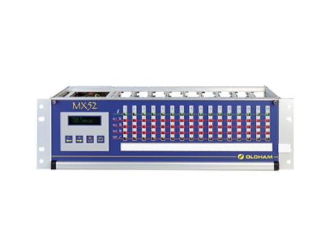 Teledyne MX 52 W52O02I MX 52 controller, Frame rack 3 U 19" type, fitted with 230 VAC power and CPU cards with galvanic isolation (CONTROLLER)