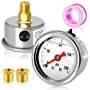 [MEANLIN.GAUGE.SS.0-200.1/8"] Meanlin (Manometro) Pressure Gauge 0-200Psi inox 1/8" NPT 1.5" FACE DIAL Center Back Mount.